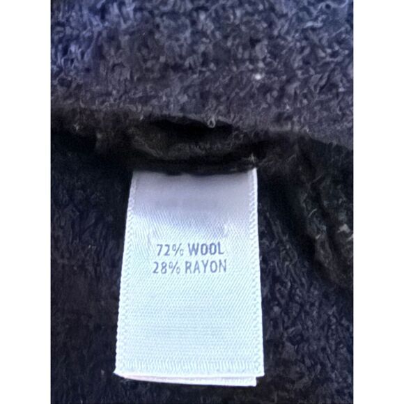 St. John Collection Colorblock Santana Knit Collarless Jacket Ivory & Black Sz 0 - Picture 12 of 14